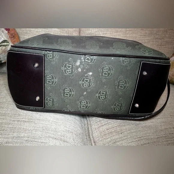 Dooney & Burke Signature Monogram Canvas Tote - Picture 15 of 17